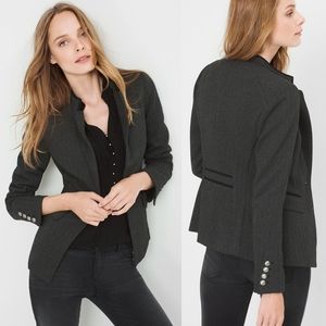 WHBM Herringbone Ponte Jacket